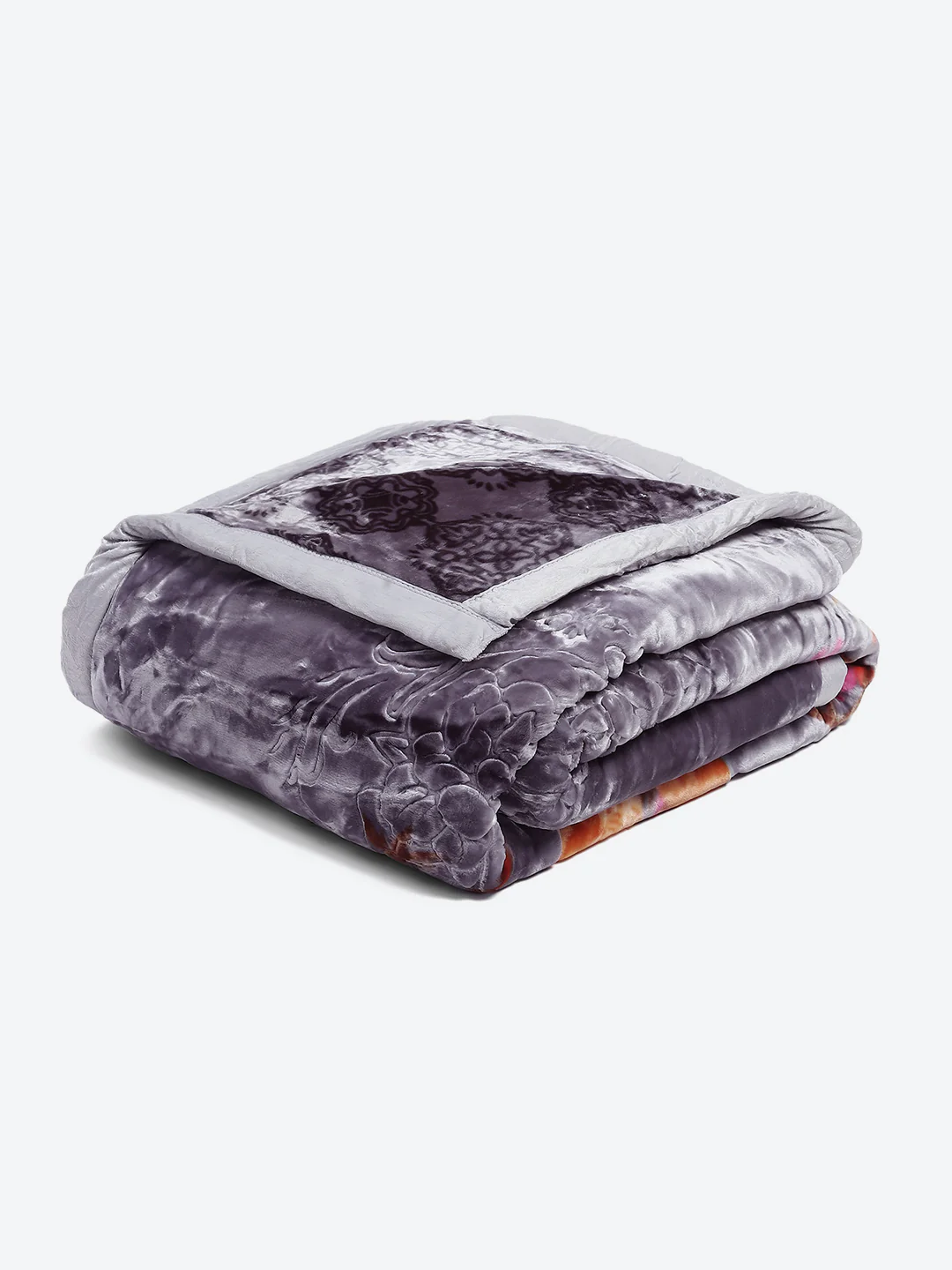 Printed Double Bed 890 GSM Blanket Emperor 2 Ply (Weight 4.7 kg) - Image 5