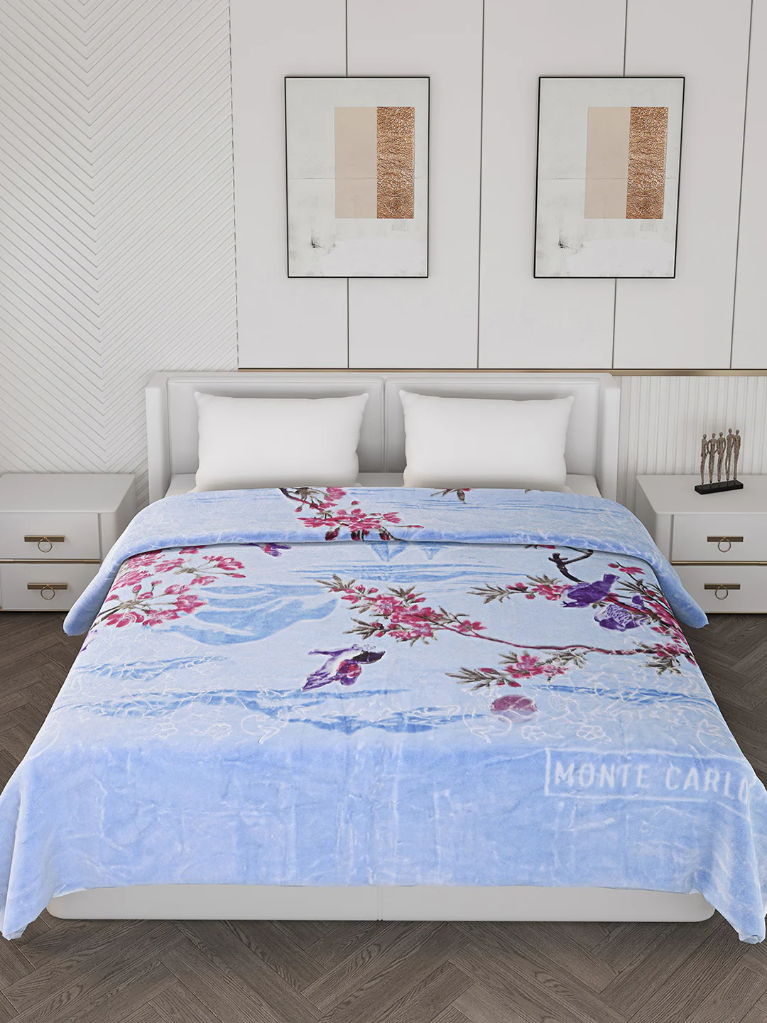 Printed Double Bed 890 GSM Blanket Emperor 2 Ply (Weight 4.7 kg) - Image 3