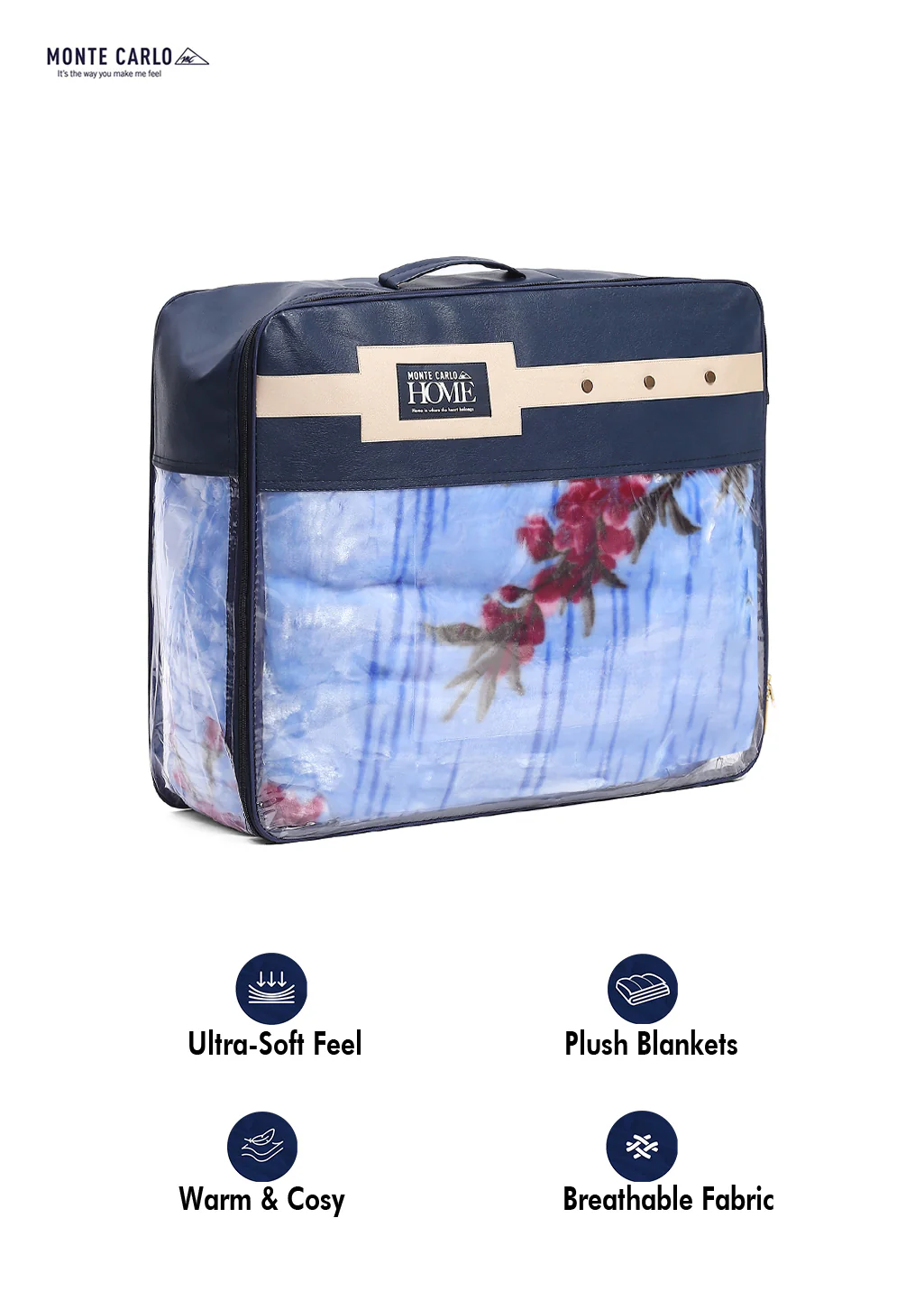 Printed Double Bed 890 GSM Blanket Emperor 2 Ply (Weight 4.7 kg) - Image 8