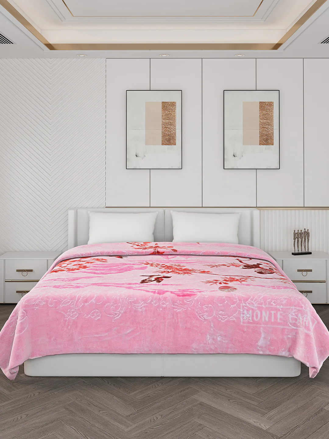 Printed Double Bed 890 GSM Blanket Emperor 2 Ply (Weight 4.7 kg) - Image 4