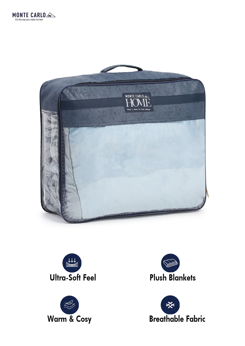 Printed Double Bed 900 GSM Blanket for Heavy Winter -2 Ply (Weight 4.8 kg) - Image 12