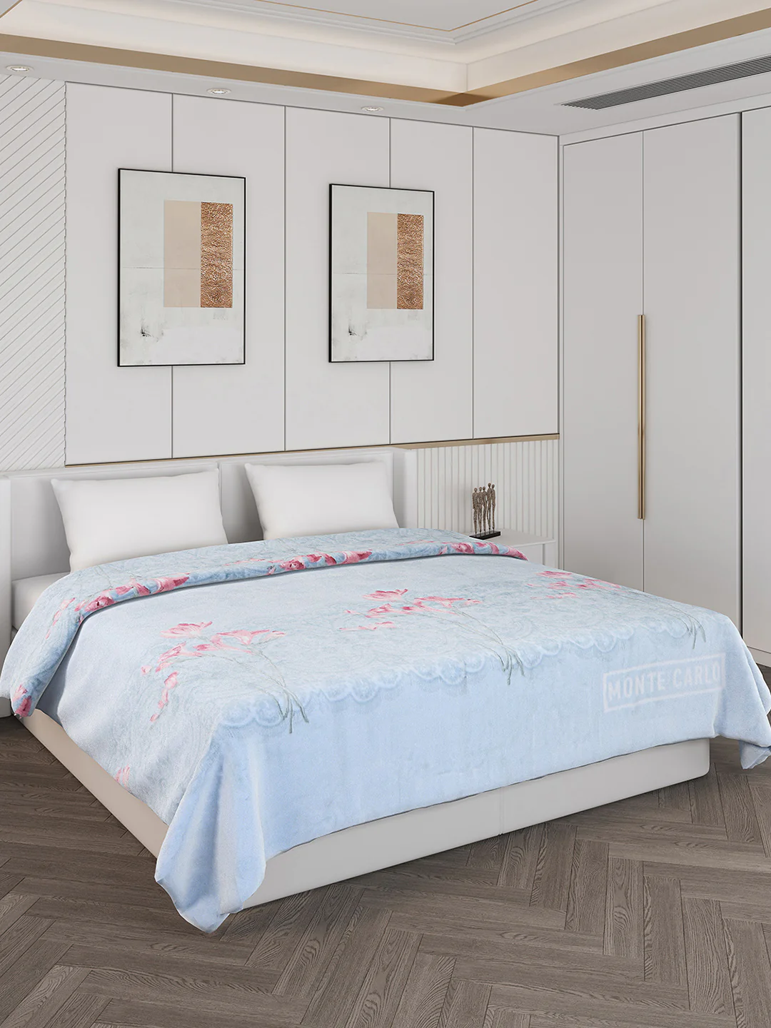 Printed Double Bed 900 GSM Blanket for Heavy Winter -2 Ply (Weight 4.8 kg) - Image 4
