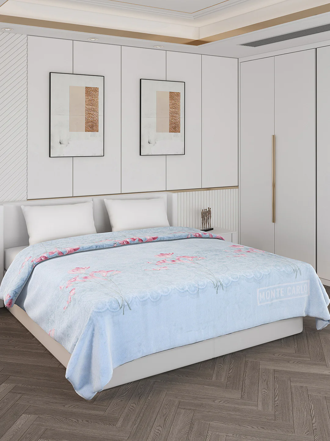 Printed Double Bed 900 GSM Blanket for Heavy Winter -2 Ply (Weight 4.8 kg) - Image 5