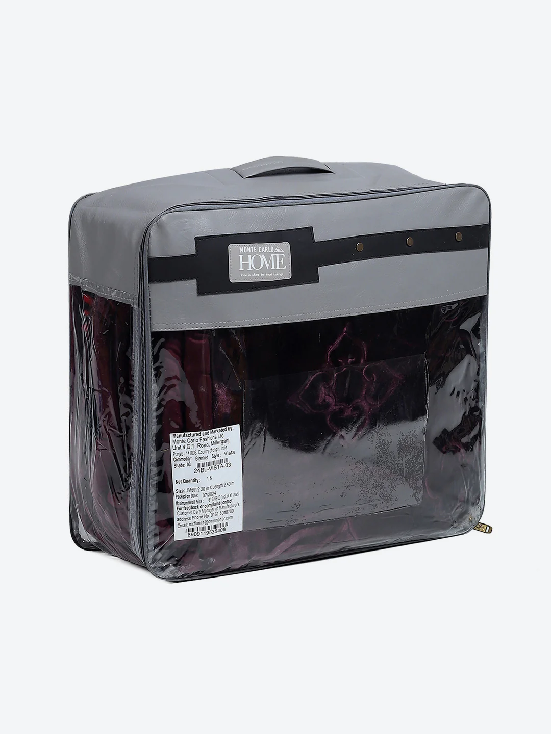 Printed Double Bed 909 GSM Blanket for Heavy Winter -2 Ply (Weight 4.8 kg) - Image 8