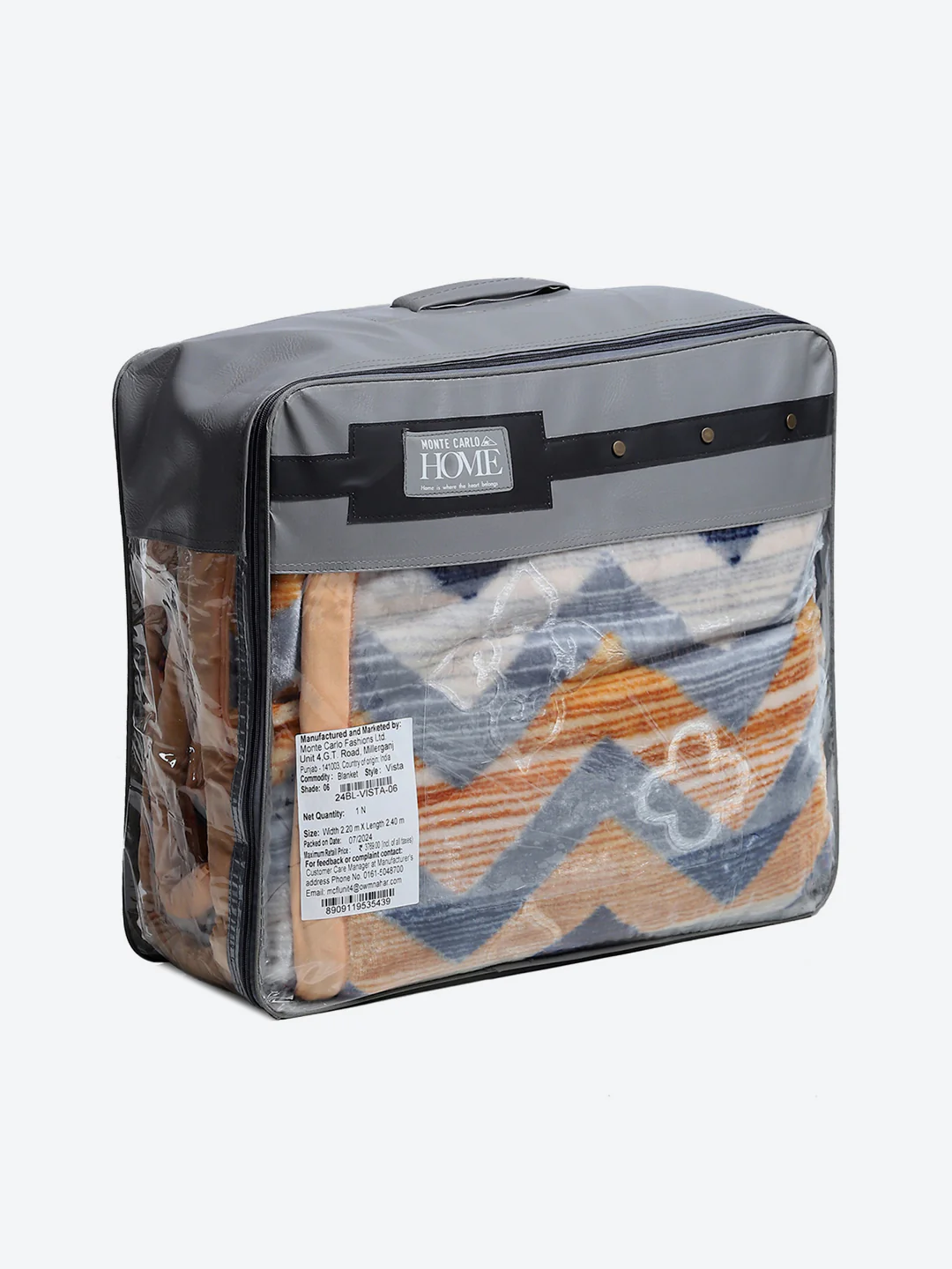 Printed Double Bed 909 GSM Blanket for Heavy Winter -2 Ply (Weight 4.8 kg) - Image 8