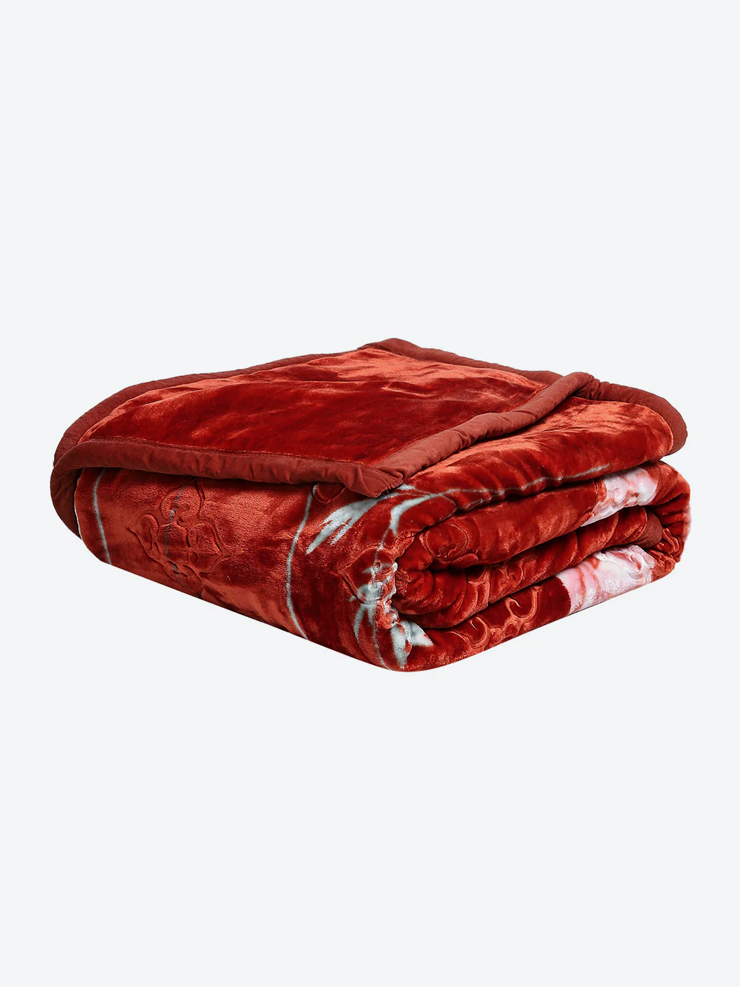 Printed Double Bed 909 GSM Blanket for Heavy Winter -2 Ply (Weight 4.8 kg) - Image 5