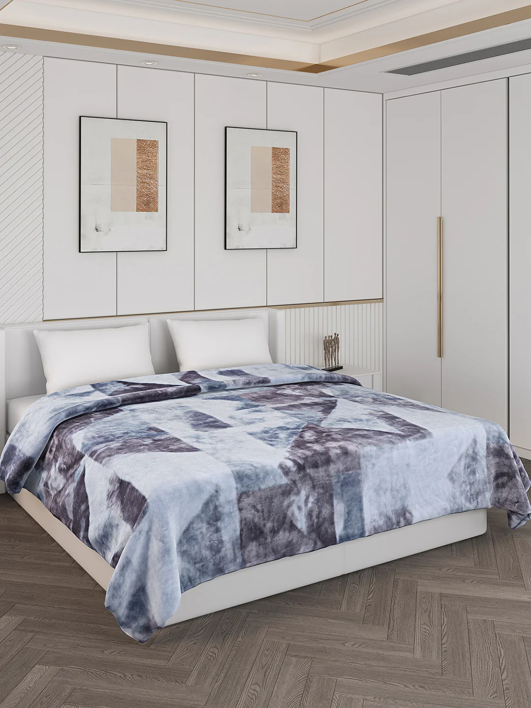 Printed Double Bed 928 GSM Blanket Embassy 1 Ply (Weight 4.9 kg) - Image 2