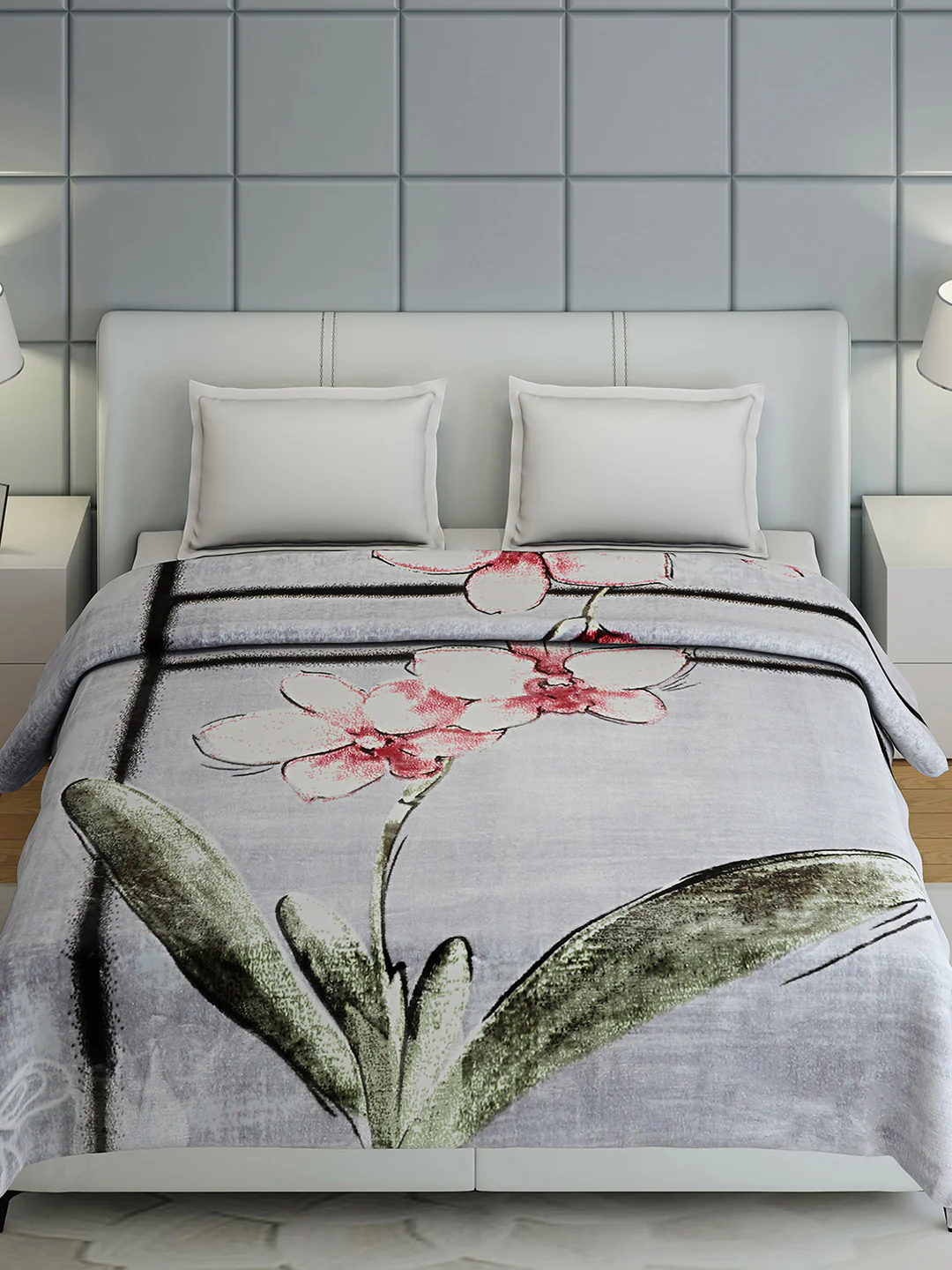 Printed Double Bed 947 GSM Blanket Hunter 2 Ply (Weight 5 kg) - Image 3
