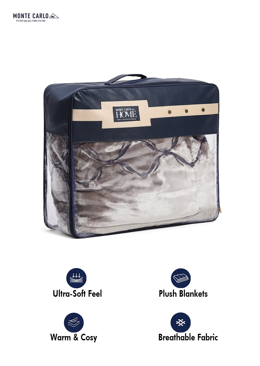 Printed Double Bed 950 GSM Blanket for Heavy Winter -2 Ply (Weight 5 kg) - Image 8