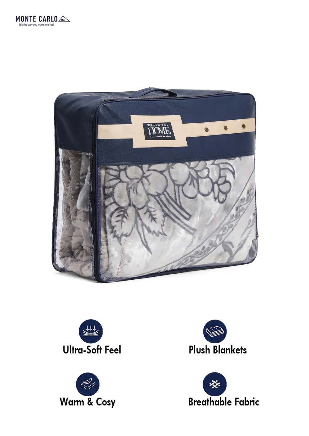 Printed Double Bed 950 GSM Blanket for Heavy Winter -2 Ply (Weight 5 kg) - Image 8