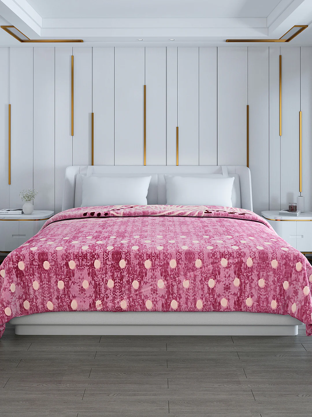 Printed Double Bed 994 GSM Blanket Parker 2 Ply (Weight 5.25 kg) - Image 2
