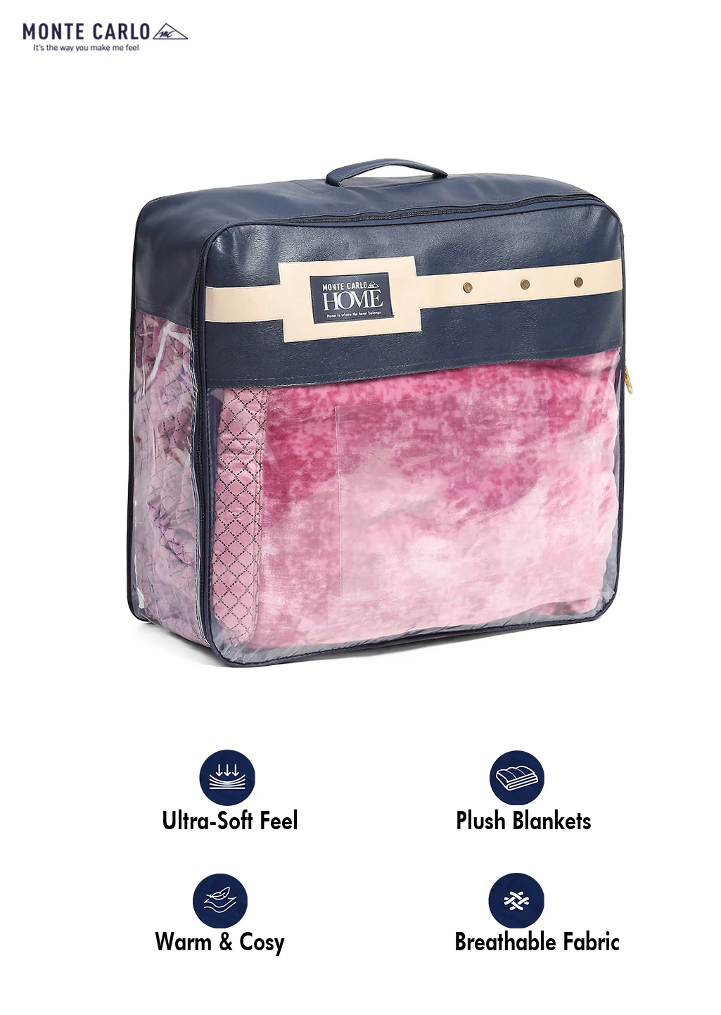 Printed Double Bed 994 GSM Blanket Parker 2 Ply (Weight 5.25 kg) - Image 8