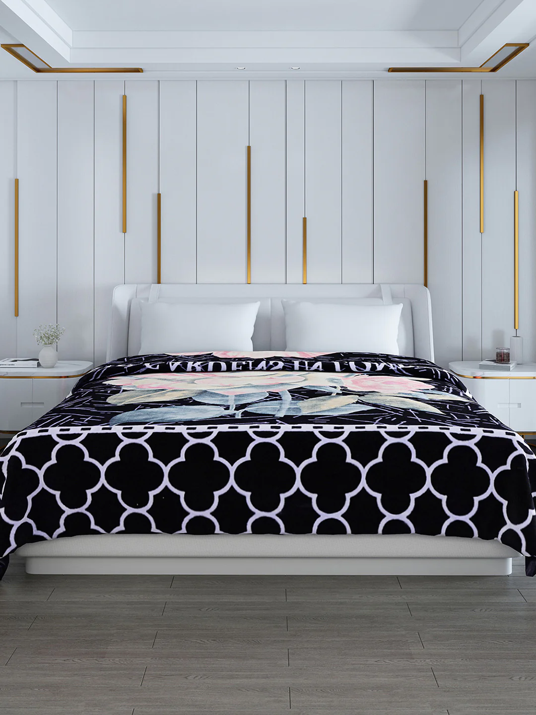 Printed Double Bed 994 GSM Blanket Parker 2 Ply (Weight 5.25 kg) - Image 2