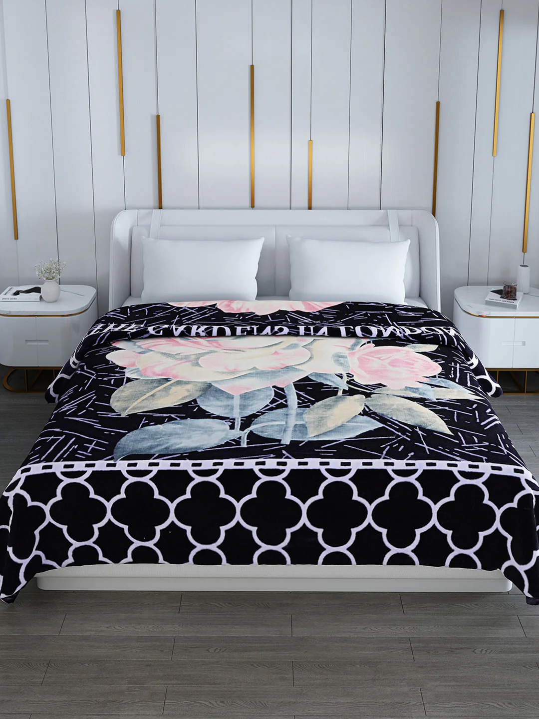 Printed Double Bed 994 GSM Blanket Parker 2 Ply (Weight 5.25 kg) - Image 3