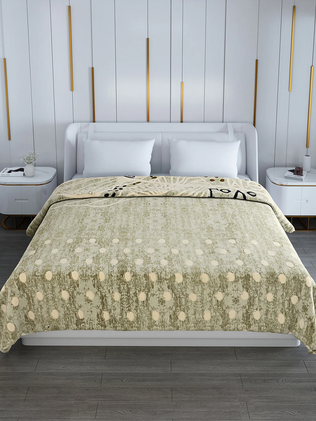 Printed Double Bed 994 GSM Blanket Parker 2 Ply (Weight 5.25 kg) - Image 3