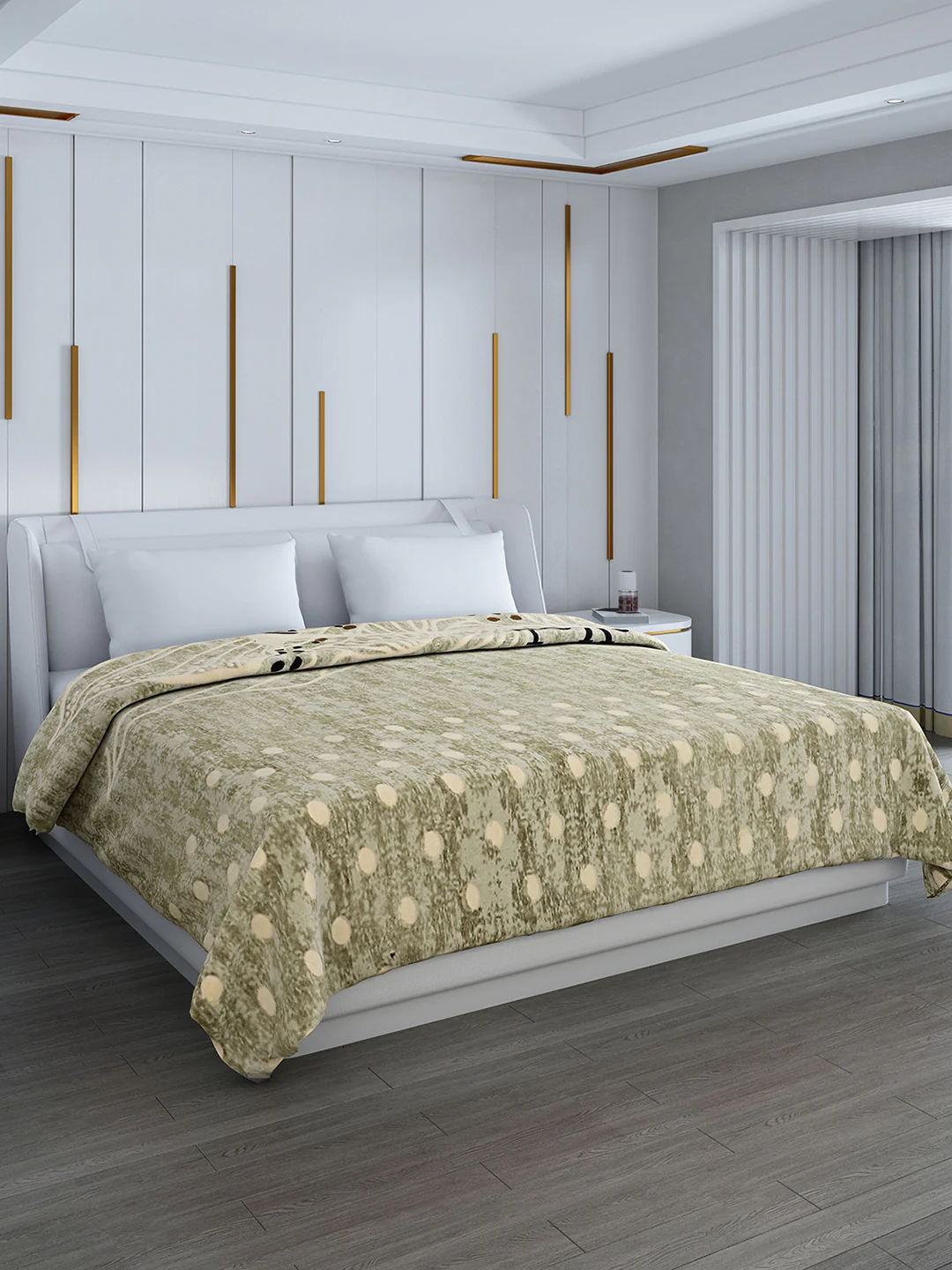 Printed Double Bed 994 GSM Blanket Parker 2 Ply (Weight 5.25 kg) - Image 4