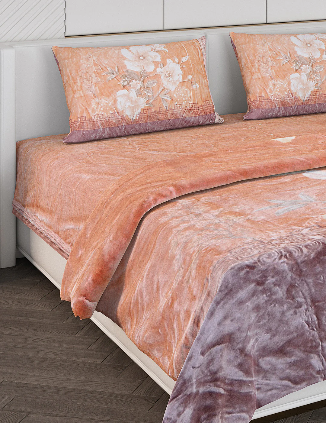 Printed Double Bed Bedding Set - Image 5