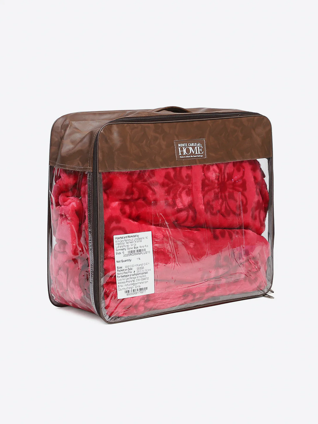 Printed Double Bed Blanket 1 Ply, 550 GSM, 2.8 kg (Roman Plus) - Image 8