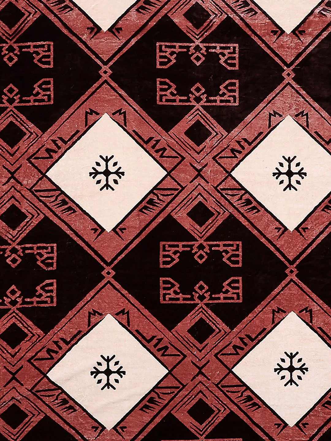 Printed Double Bed Blanket 1 Ply, 550 GSM, 2.9 kg (Roman) - Image 5