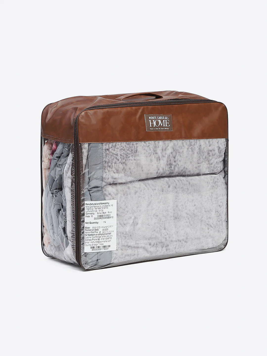 Printed Double Bed Blanket 1 Ply, 550 GSM, 2.9 kg (Roman) - Image 8