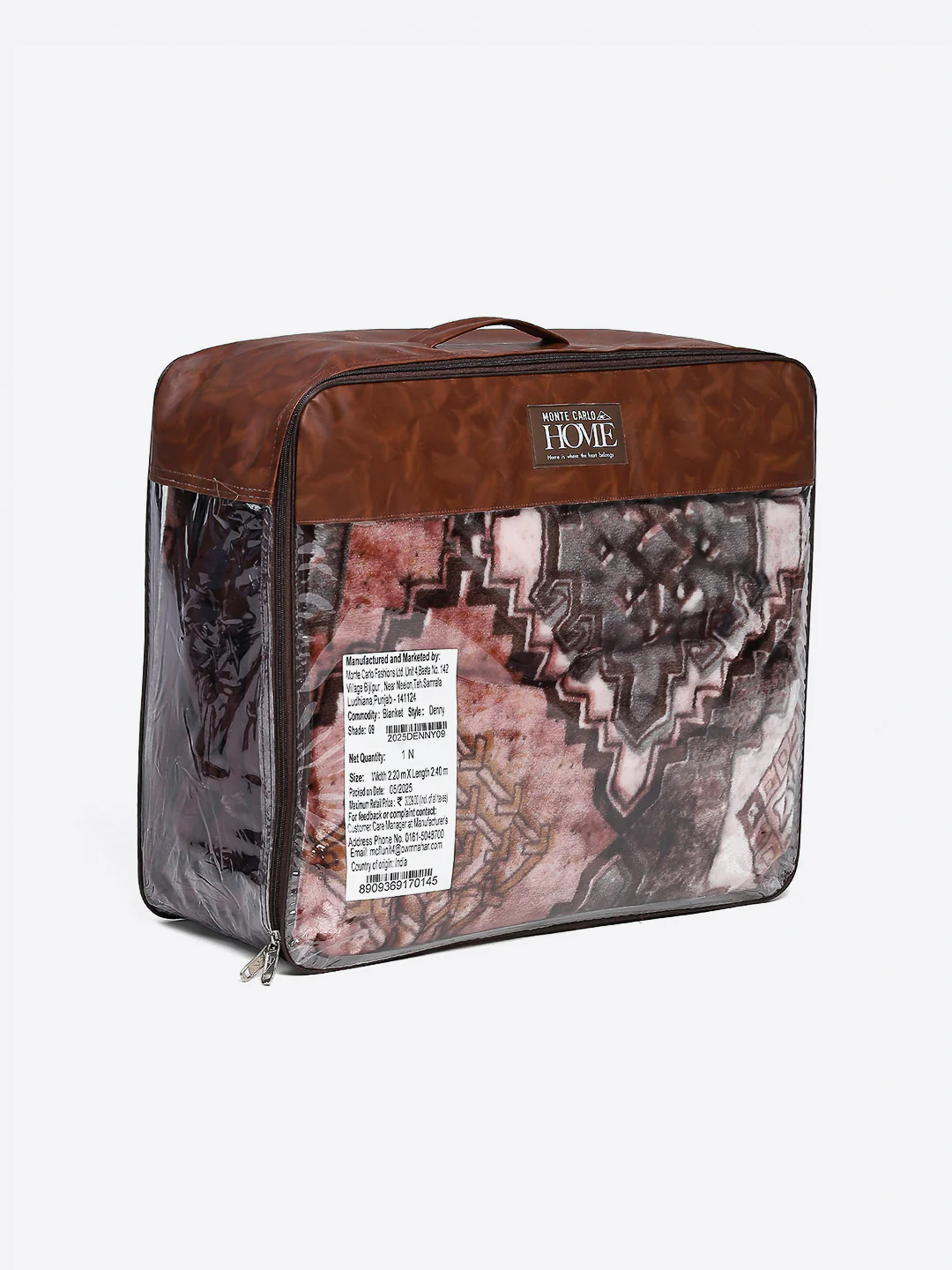 Printed Double Bed Blanket 1 Ply, 600 GSM, 3.2 kg (Denny) - Image 8