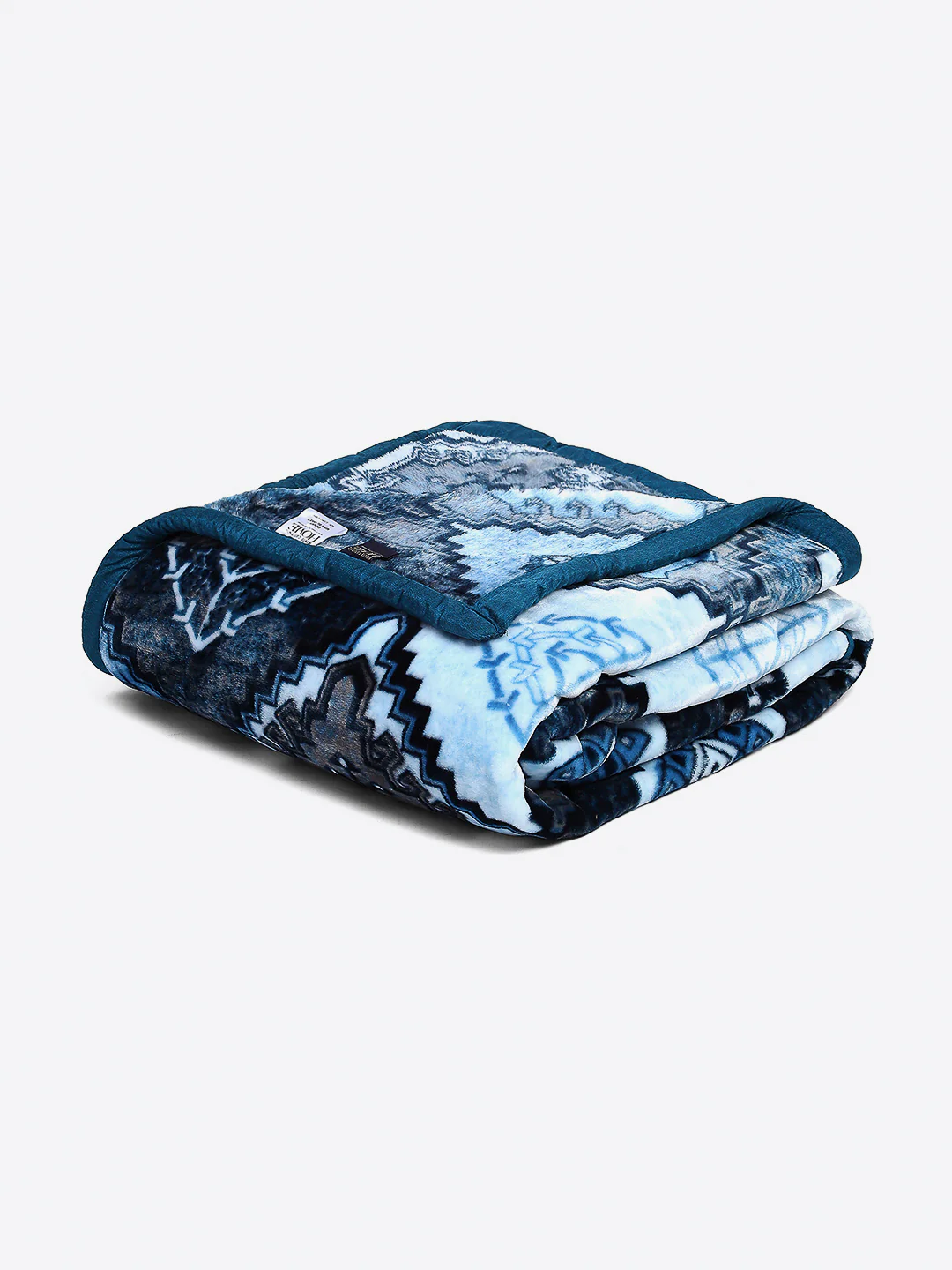 Printed Double Bed Blanket 1 Ply, 600 GSM, 3.2 kg (Denny) - Image 6