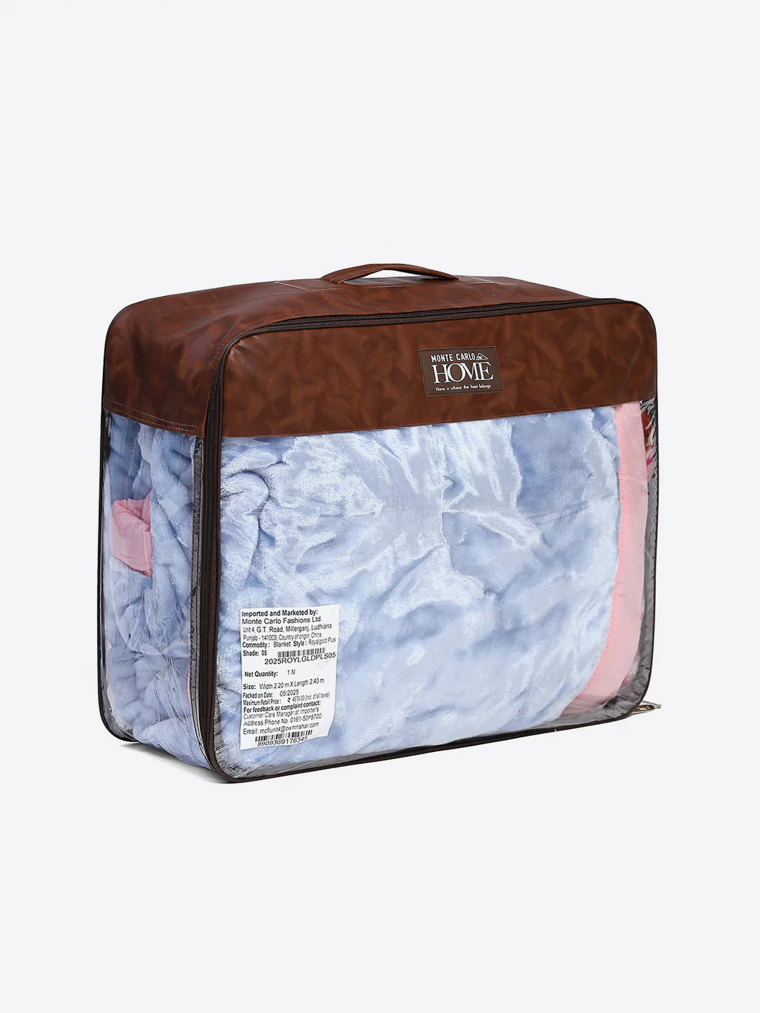 Printed Double Bed Reversible Blanket 2 Ply, 570 GSM, 3 kg (Royalgold Plus) - Image 8
