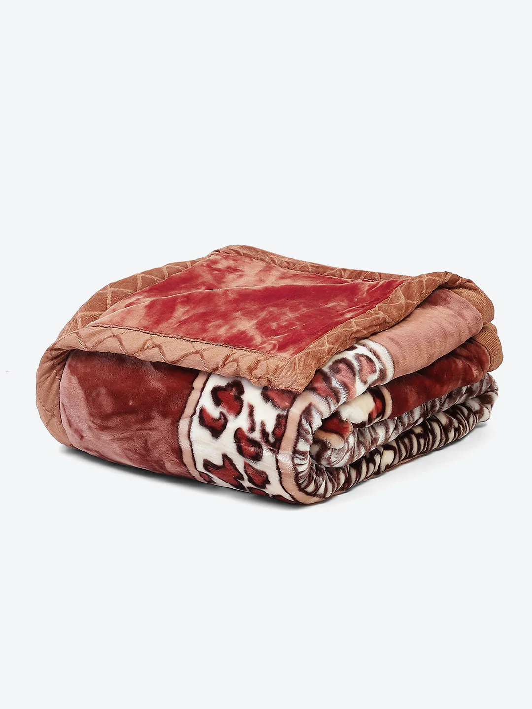Printed Double Bed Reversible Blanket 2 Ply, 757 GSM, 4 kg (Super Star) - Image 7
