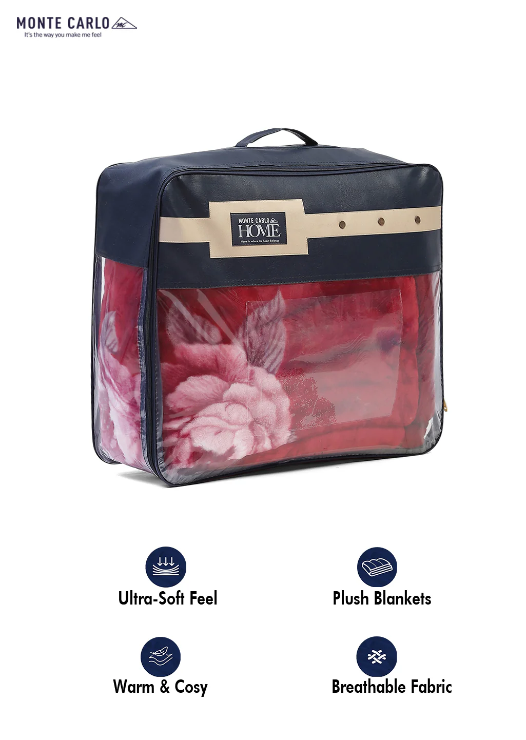 Printed Double Bed Reversible Blanket 2 Ply, 757 GSM, 4 kg (Super Star) - Image 12