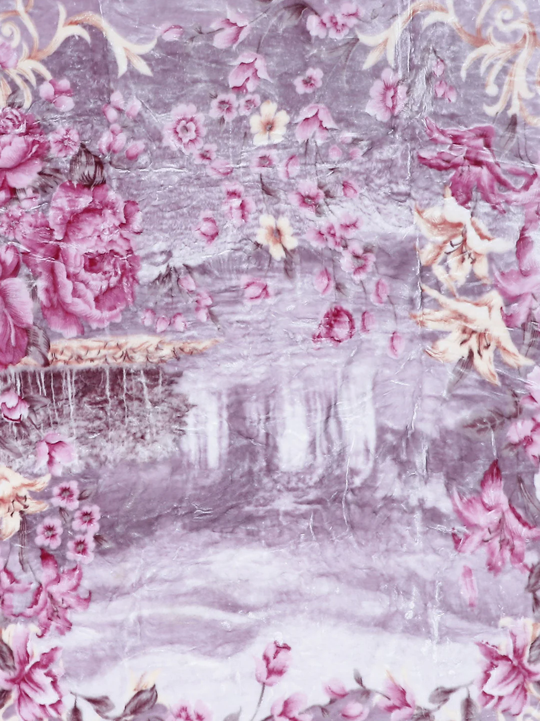Printed Double Bed Reversible Blanket 2 Ply, 757 GSM, 4 kg (Super Star) - Image 10