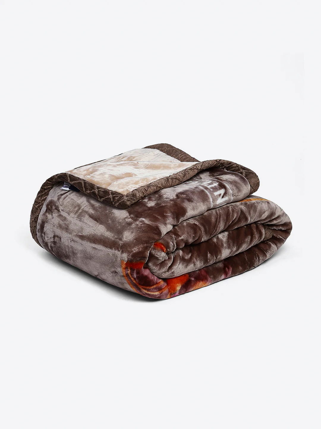 Printed Double Bed Reversible Blanket 2 Ply, 850 GSM, 4.5 kg (Uphar) - Image 6