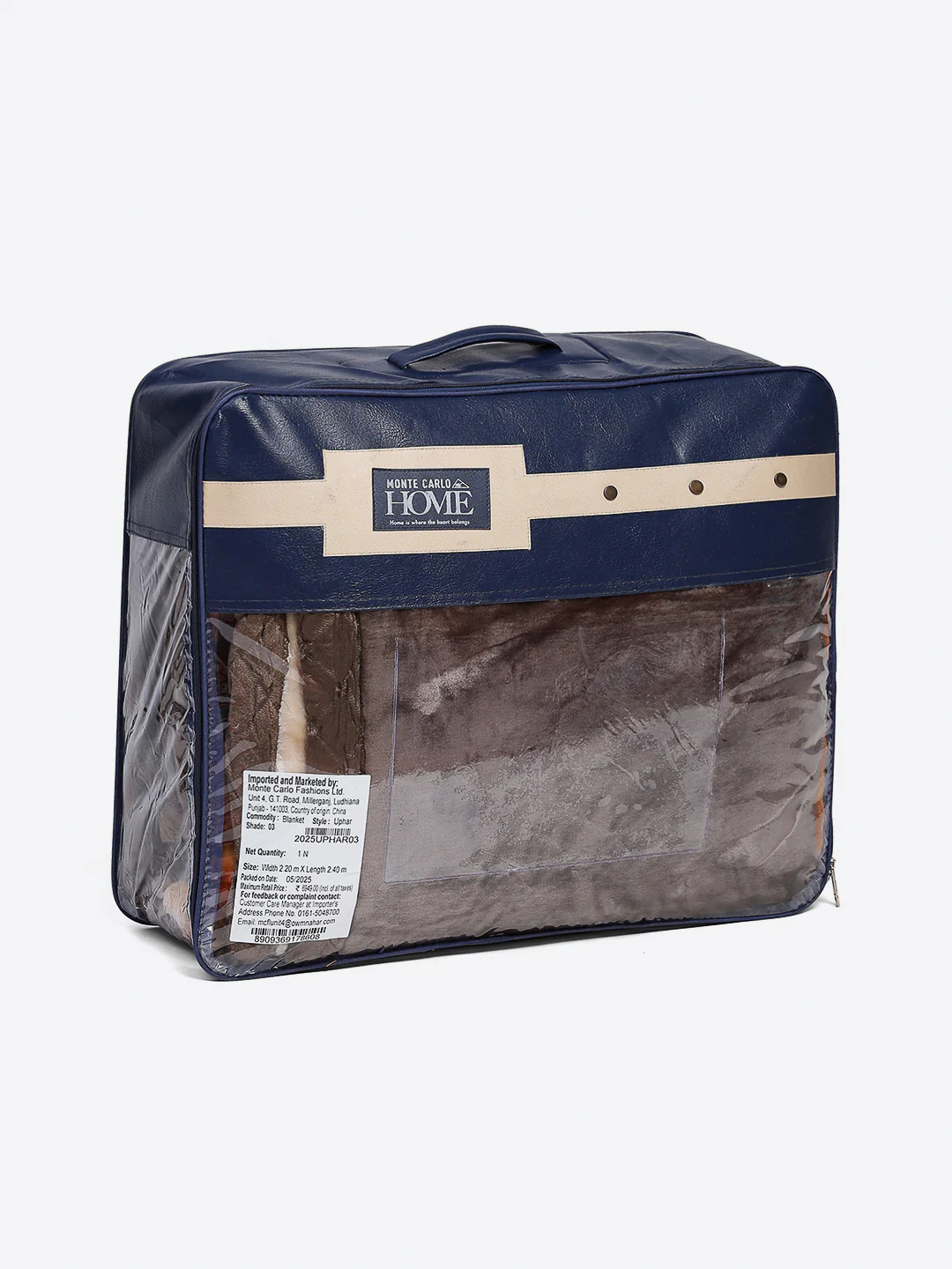 Printed Double Bed Reversible Blanket 2 Ply, 850 GSM, 4.5 kg (Uphar) - Image 8