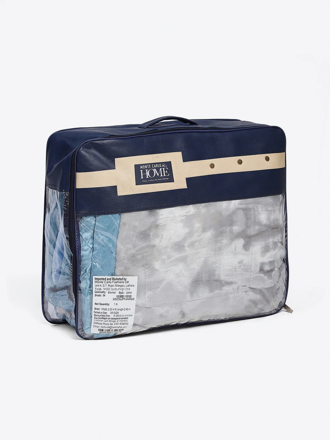Printed Double Bed Reversible Blanket 2 Ply, 850 GSM, 4.5 kg (Uphar) - Image 8