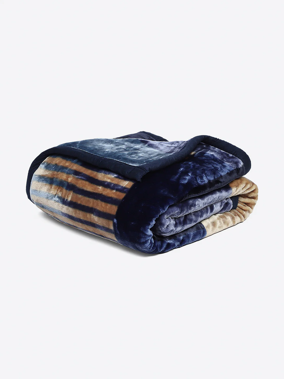 Printed Double Bed Reversible Blanket 2 Ply, 872 GSM, 4.6 kg (Moonvalley) - Image 7
