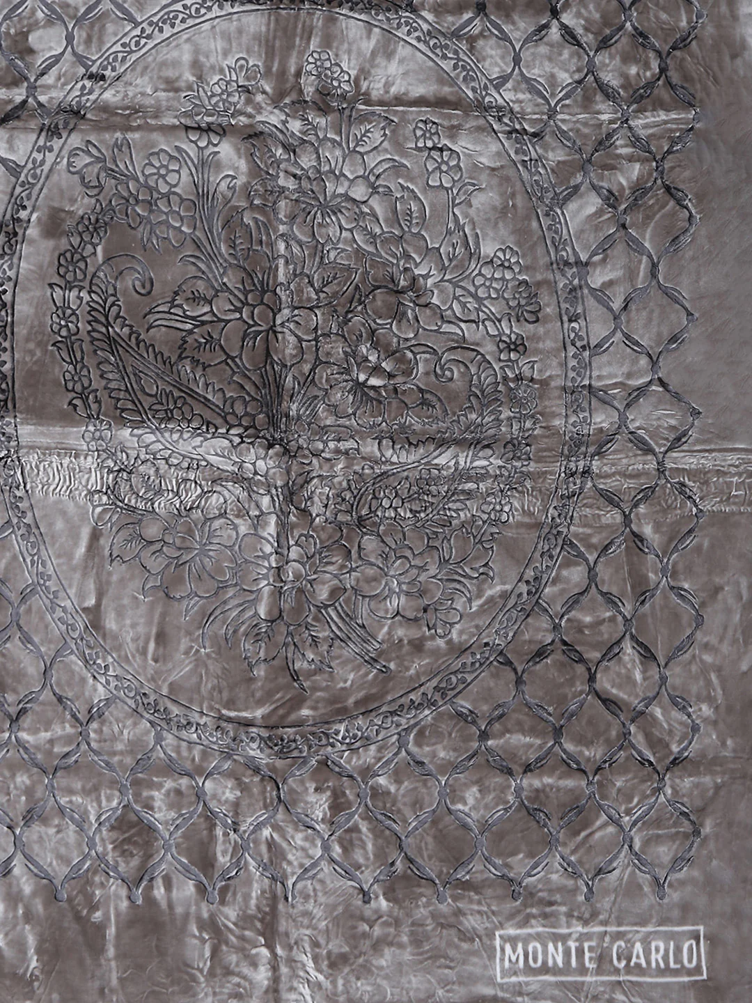 Printed Double Bed Reversible Blanket 2 Ply, 947 GSM, 5 kg (Rusty) - Image 6
