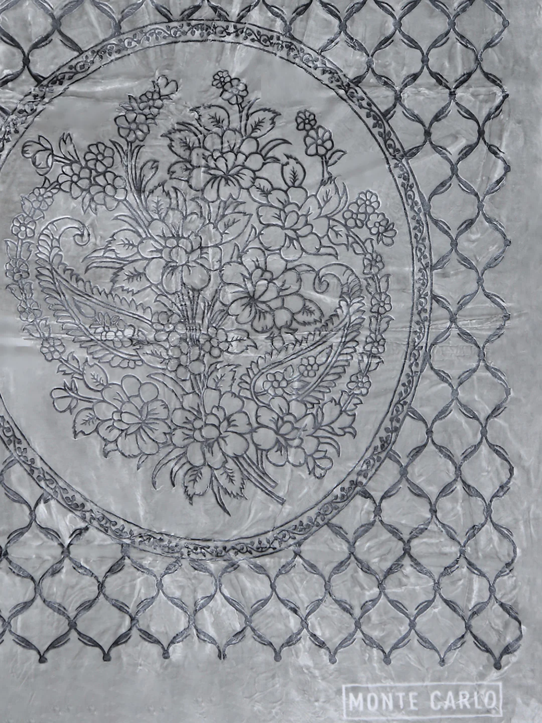 Printed Double Bed Reversible Blanket 2 Ply, 947 GSM, 5 kg (Rusty) - Image 6