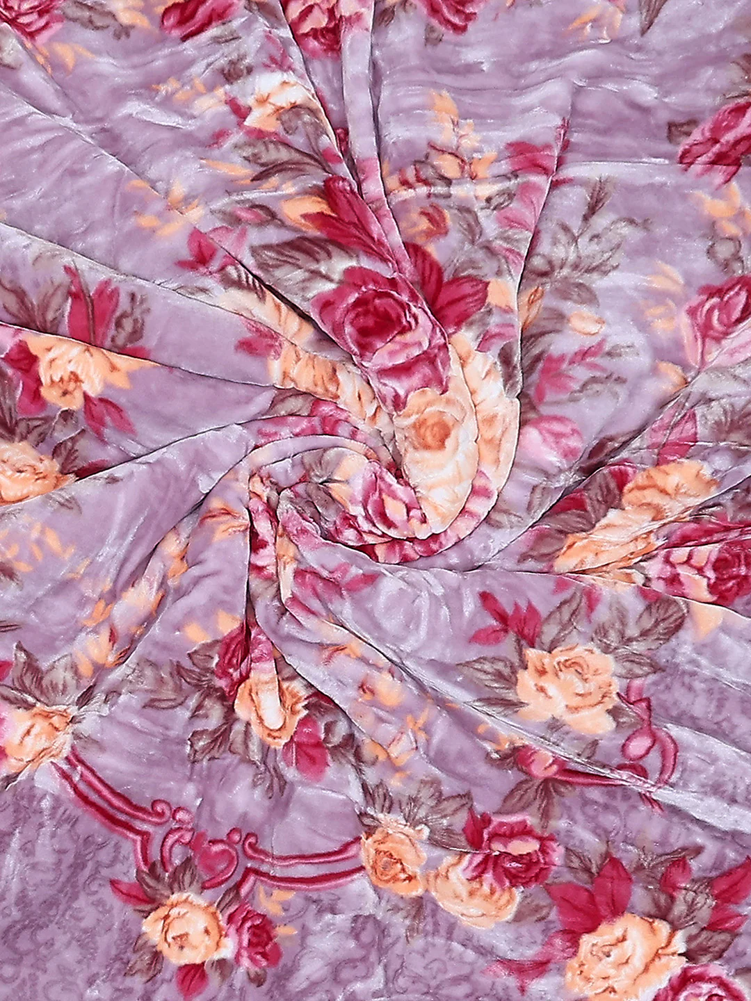 Printed Double Bed Reversible Blanket 3 Ply, 1516 GSM, 8 kg (Superimo) - Image 7