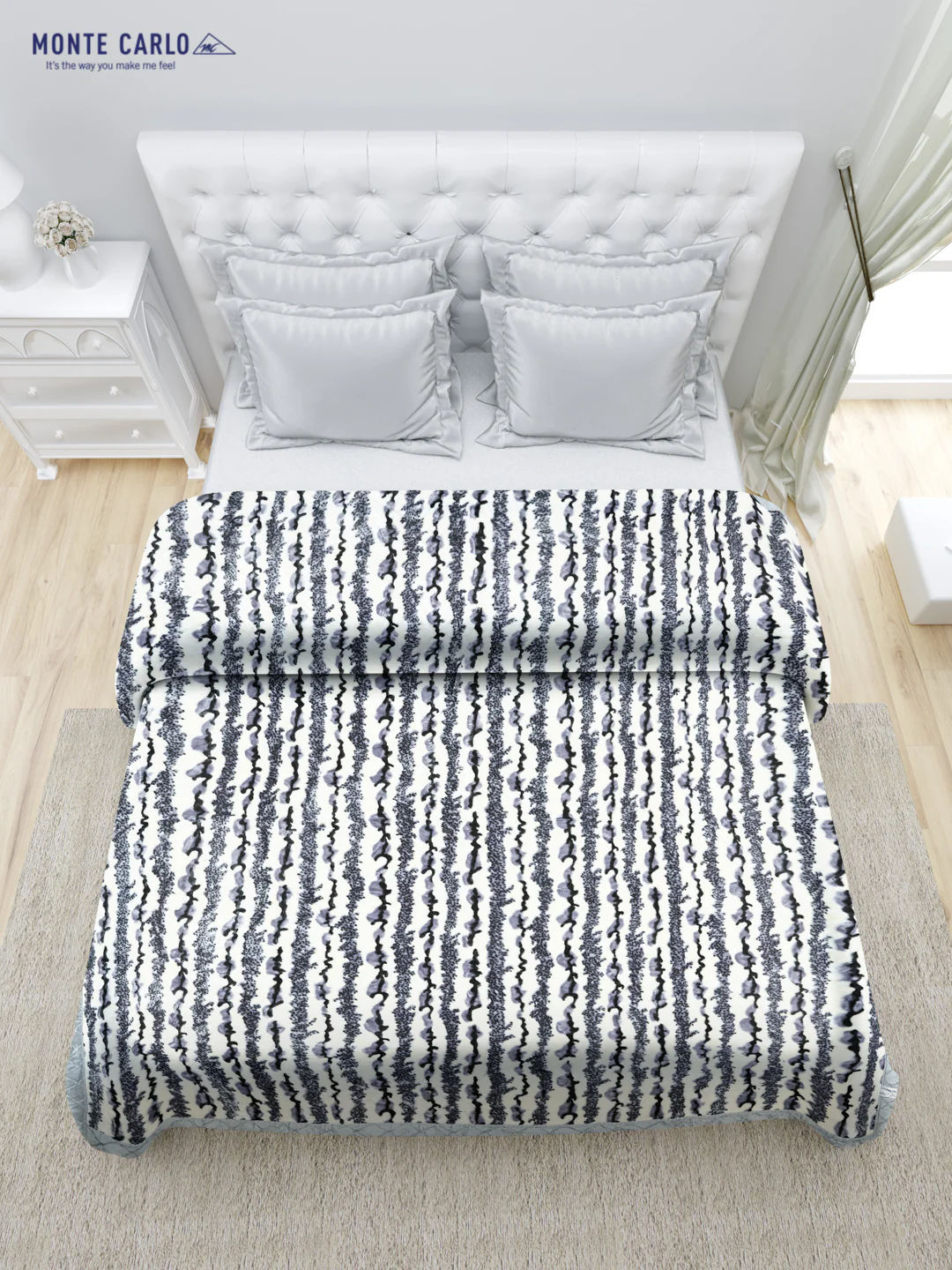 Printed Double Bed Blanket for Heavy Winter -1 Ply - Image 3
