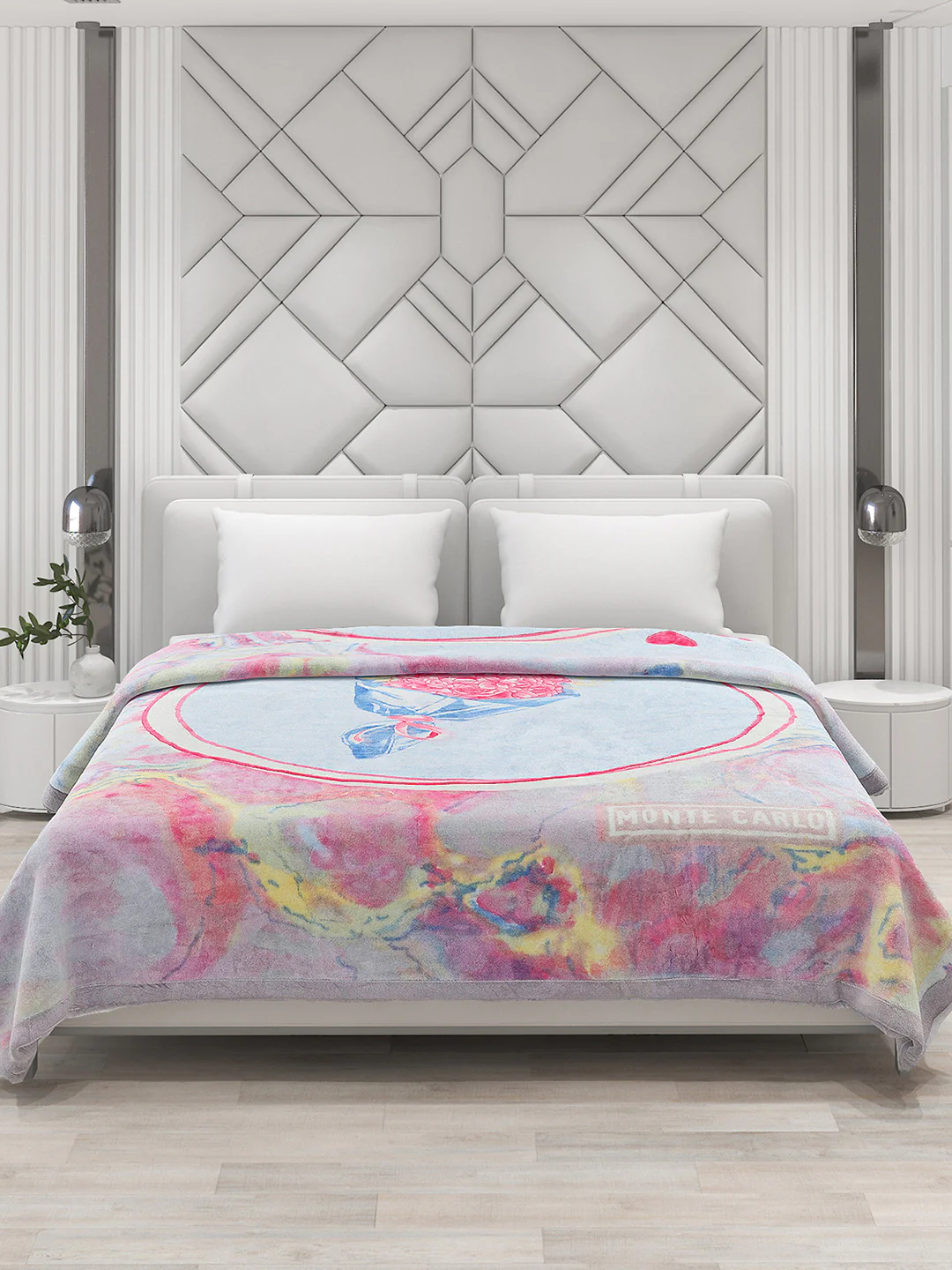 Printed Double Bed Blanket for Heavy Winter -2 Ply - Image 3