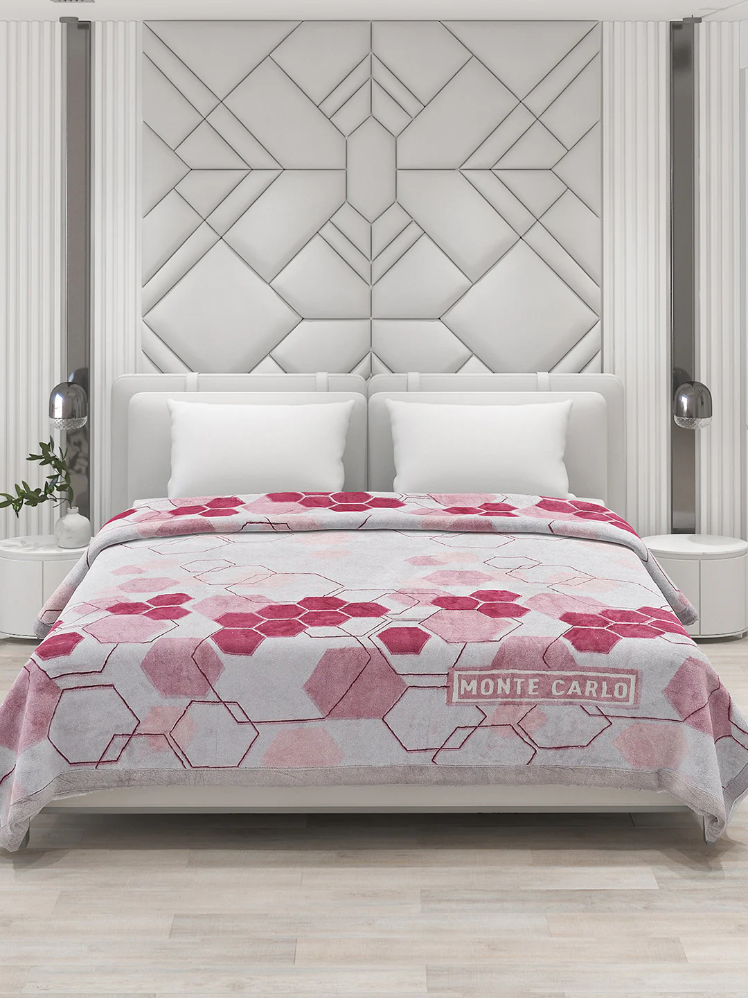 Printed Double Bed Blanket for Heavy Winter -2 Ply - Image 3