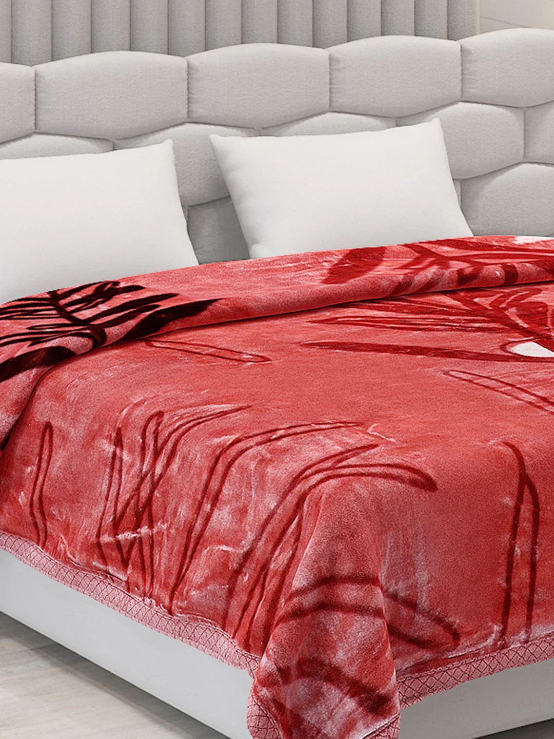Printed Double Bed Blanket for Heavy Winter -2 Ply - Image 4