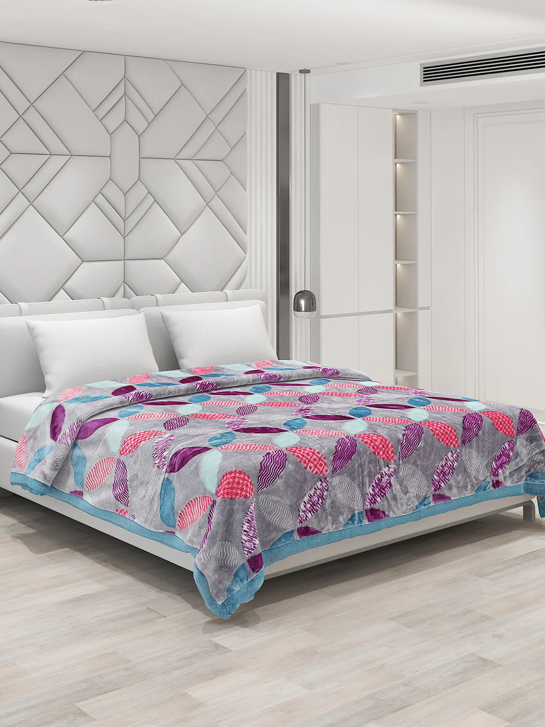 Printed Double Bed Blanket for Heavy Winter -2 Ply - Image 7