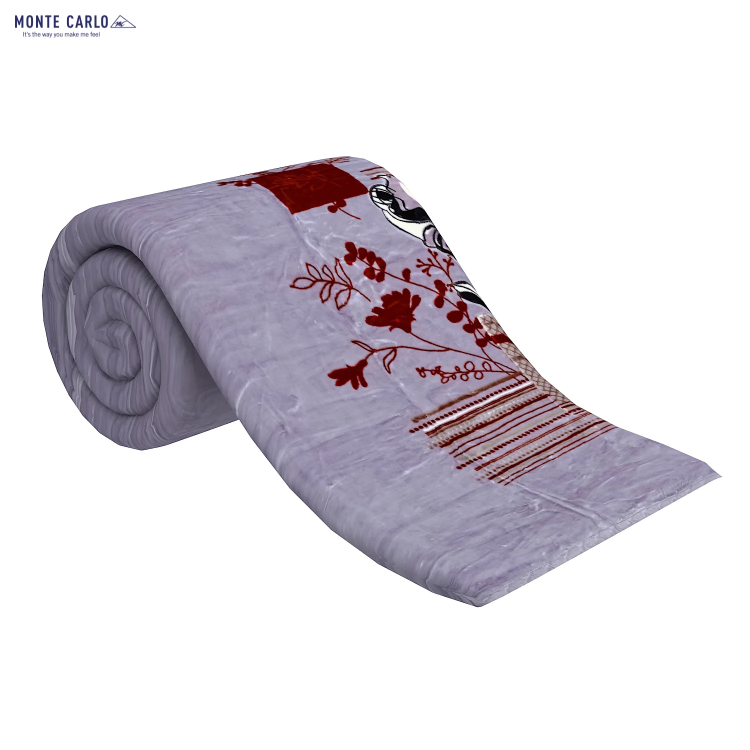 Printed Double Bed Blanket for Heavy Winter -2 Ply - Image 5