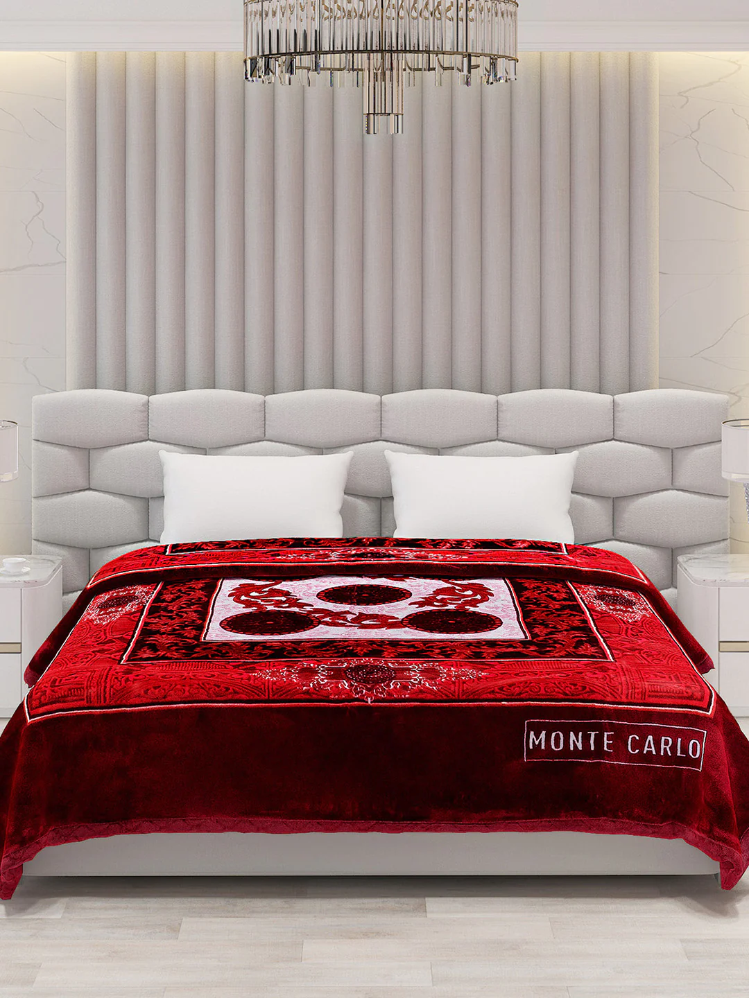 Printed Double Bed Blanket for Heavy Winter -2 Ply - Image 3