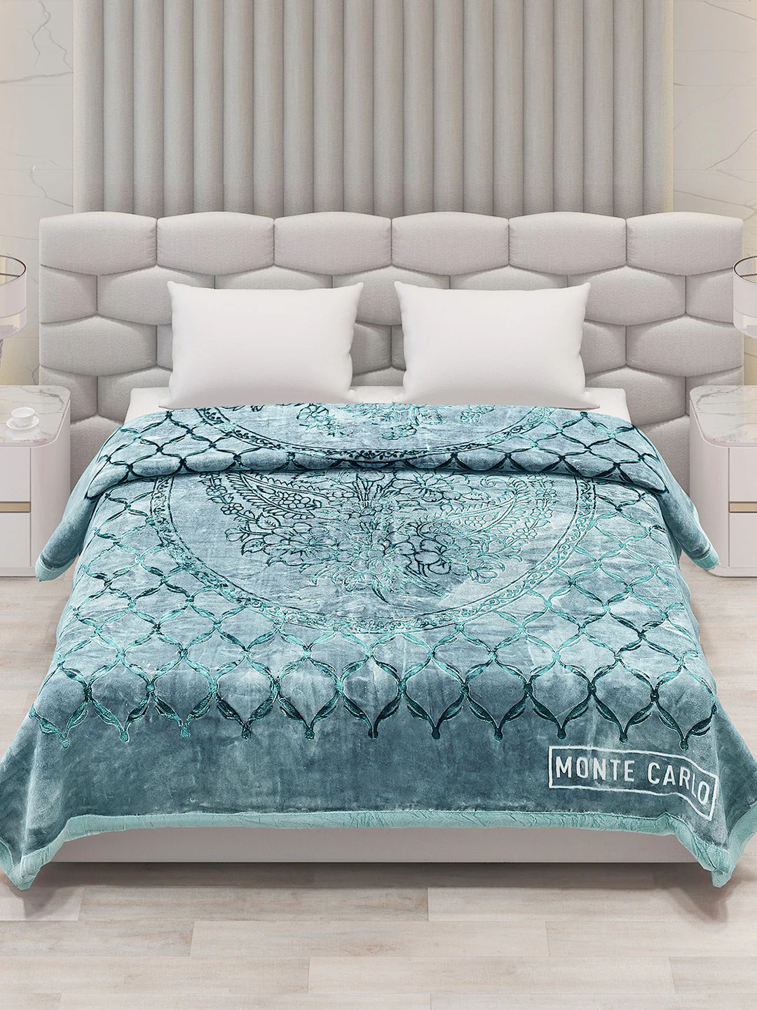 Printed Double Bed Blanket for Heavy Winter -2 Ply - Image 2