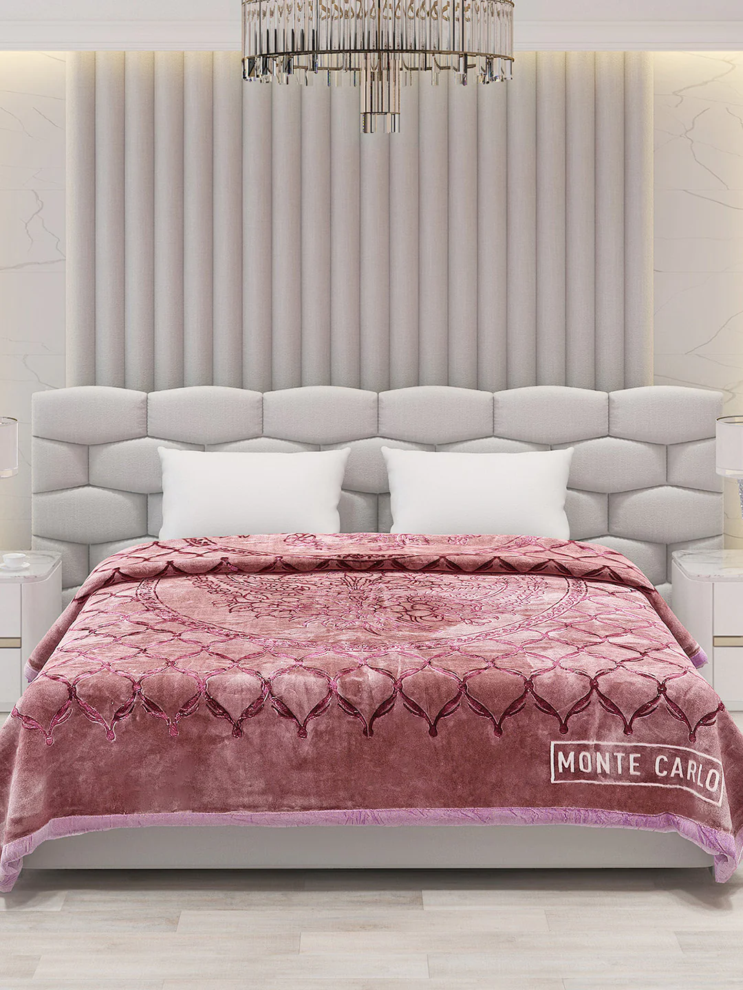Printed Double Bed Blanket for Heavy Winter -2 Ply - Image 3