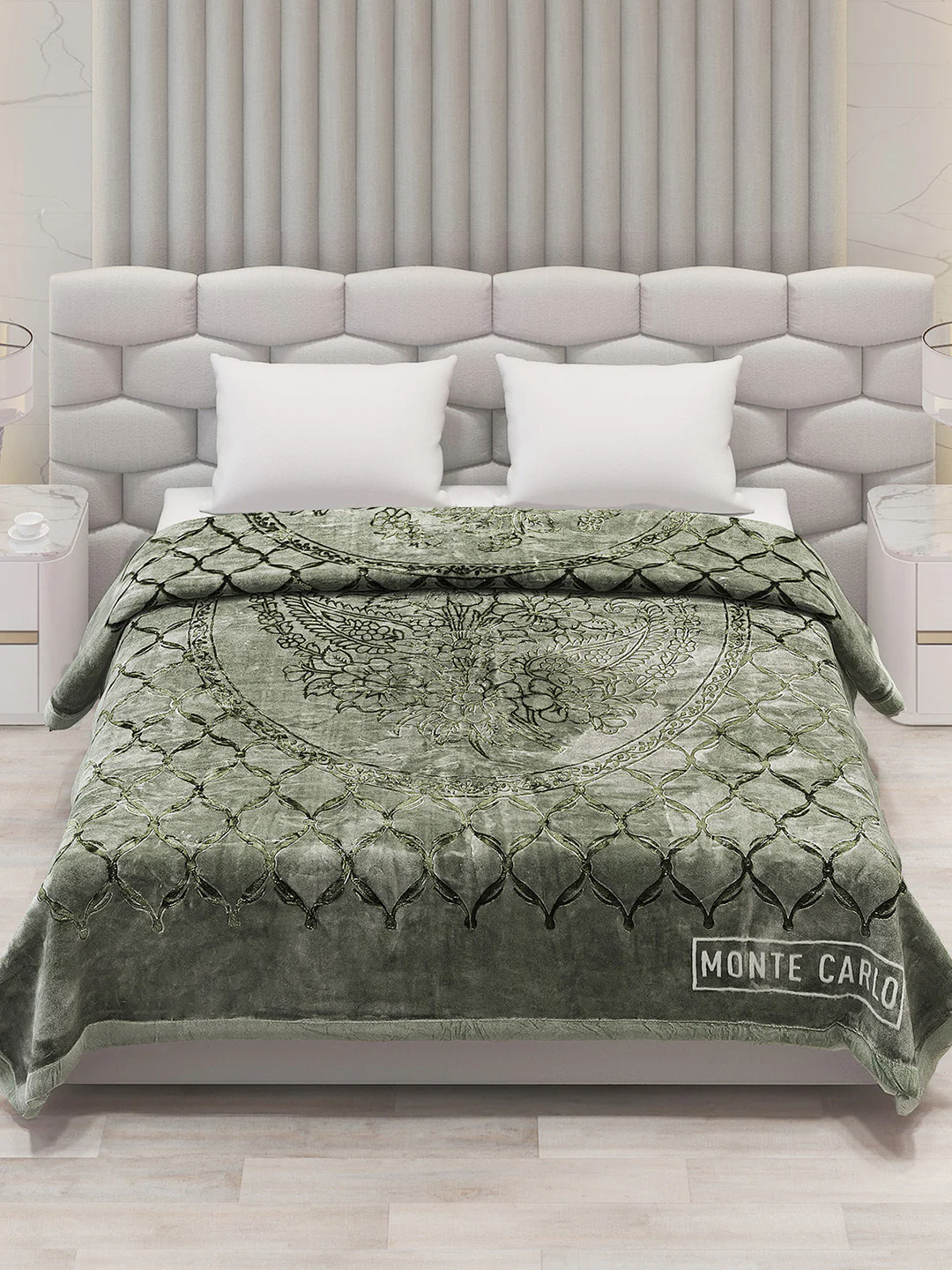 Printed Double Bed Blanket for Heavy Winter -2 Ply - Image 2