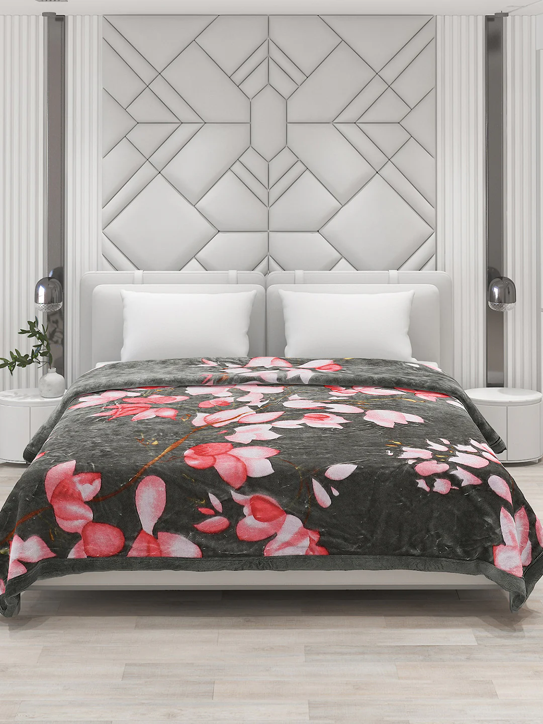 Printed Double Bed Blanket for Heavy Winter -2 Ply - Image 3