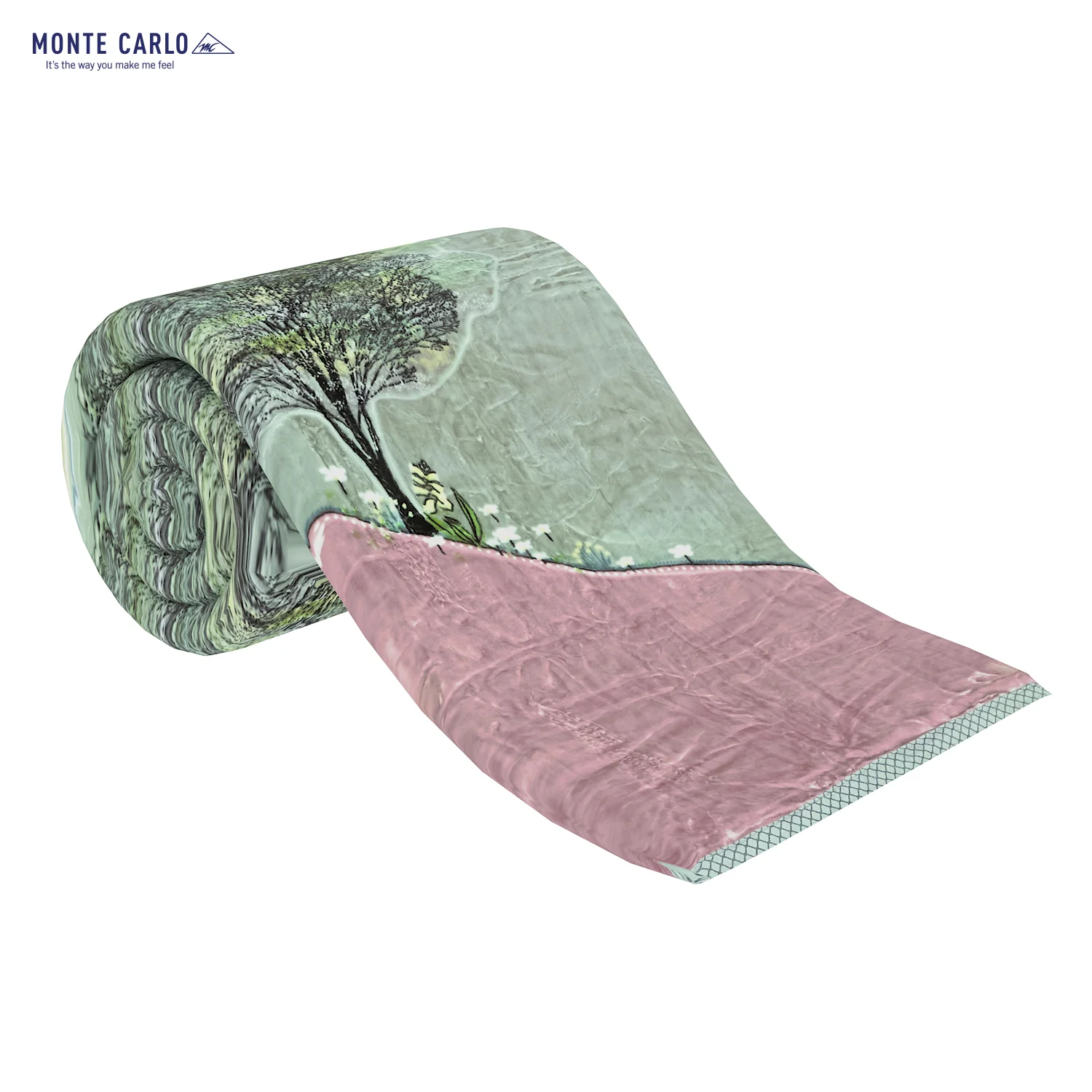 Printed Double Bed Blanket for Heavy Winter -2 Ply - Image 4