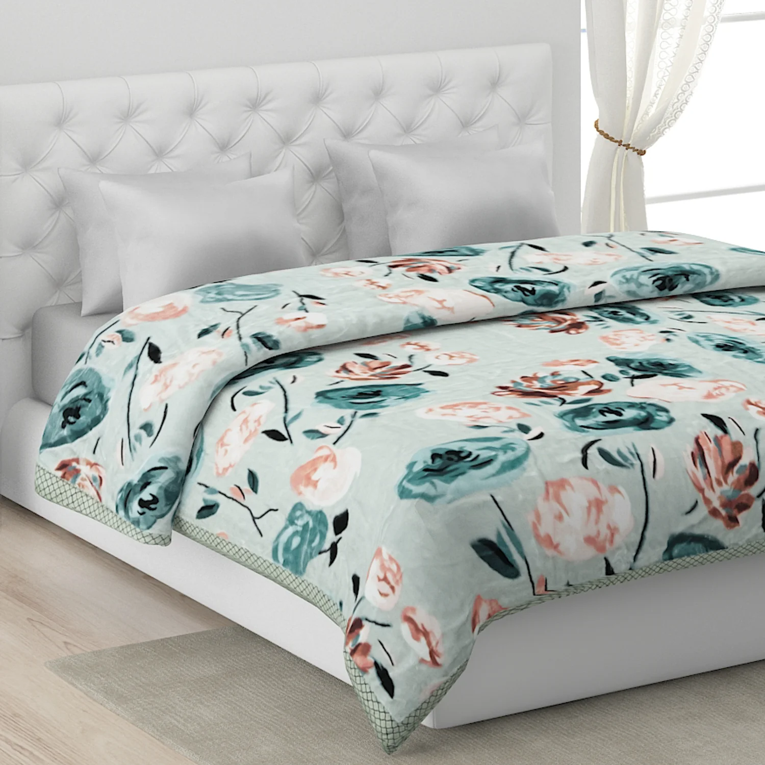 Printed Double Bed Blanket for Heavy Winter -2 Ply - Image 9
